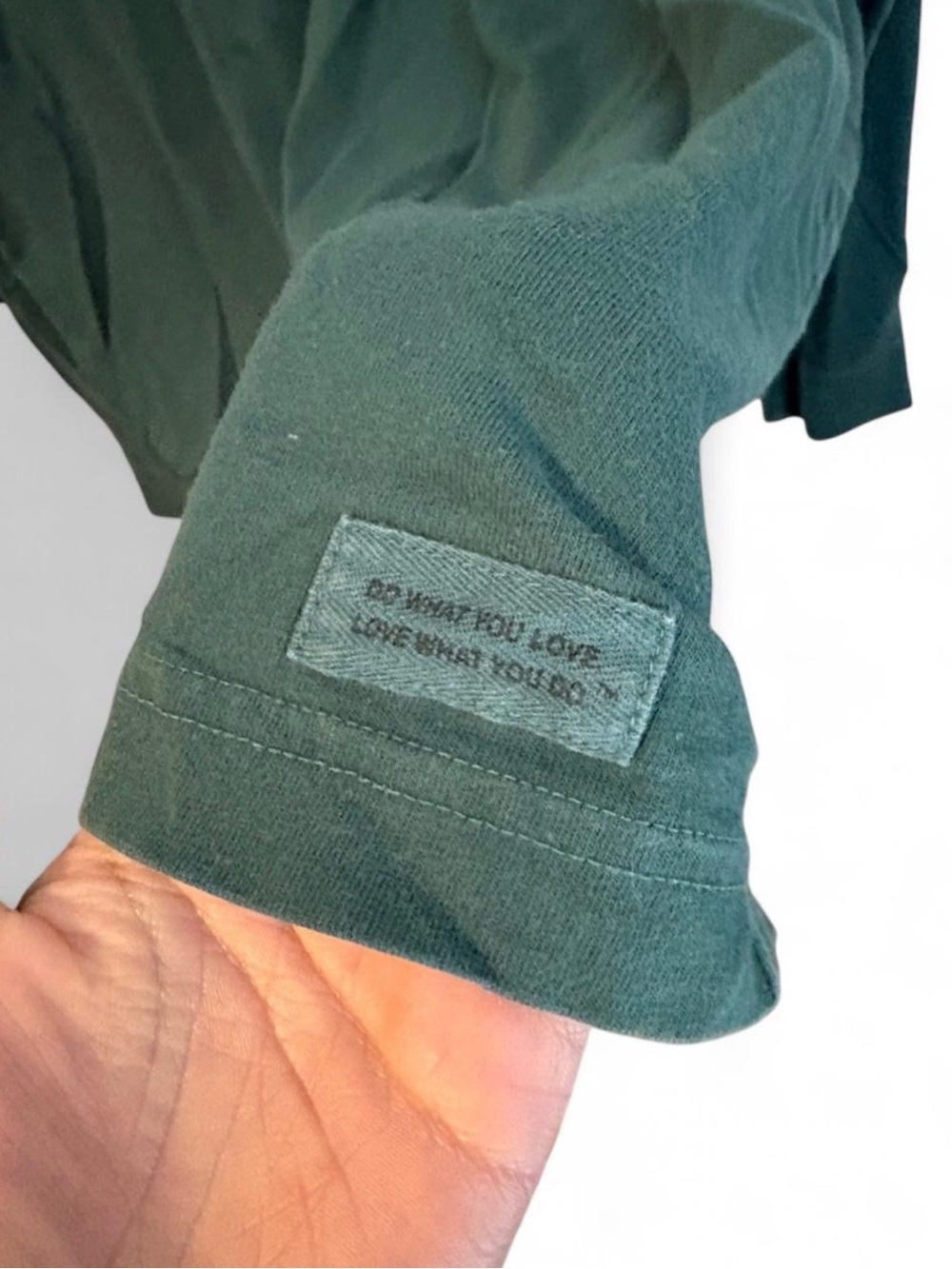 Life Is Good Men's Dark Green Long Sleeve 'Man Cave' Graphic Tee - Picture 4 of 6